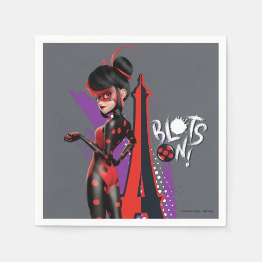 Wunderbare Wiederholung Shadybug blendet auf! Serviette (Vorderseite)