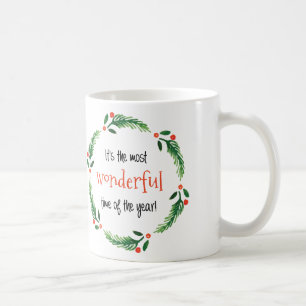 Wunderbare Zeit der Kaffee-Tasse des Jahr-  Kaffeetasse
