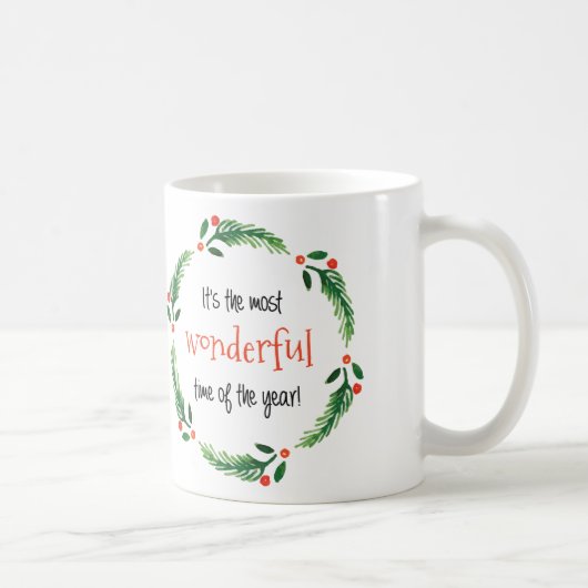 Wunderbare Zeit der Kaffee-Tasse des Jahr-| Kaffeetasse (Rechts)