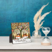 Wunderbare Zeit des Jahres Whimsical Rentier Fotoplatte (InSitu)