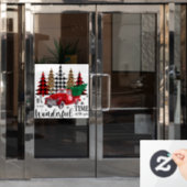 Wunderbare Zeit Fensteraufkleber (Büro Tür)