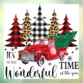 Wunderbare Zeit Fensteraufkleber (Blatt 3)