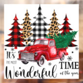 Wunderbare Zeit Fensteraufkleber (Blatt 2)