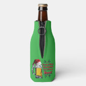 Wunderbare Zeit für ein Bier Flaschenkühler (Flasche Rückseite)