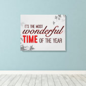 Wunderbare Zeit Leinwanddruck (Insitu (Holzboden))