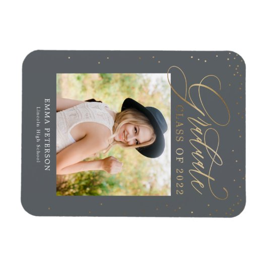 Wunderbarer Abschluss-Ankündigungsmagnet Magnet (Horizontal)