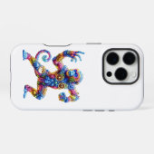 Wunderbarer Affe im Monkey-Stil iPhone Hülle (Rückseite (Horizontal))