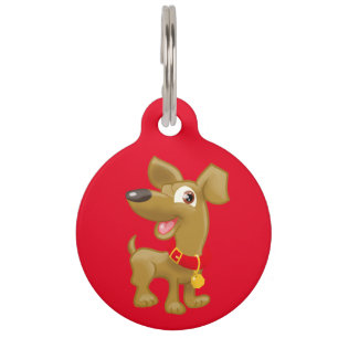 Wunderbarer Cartoon Dog Haustiermarke