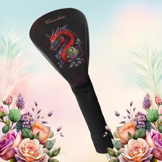 Wunderbarer chinesischer Drache Golf Headcover