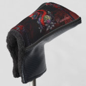 Wunderbarer chinesischer Drache Golf Headcover (3/4 Vorderseite)