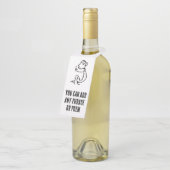 Wunderbarer chinesischer Zodiac-Affe#001- Flaschenanhänger (Angewinkelt)