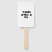 Wunderbarer chinesischer Zodiac-Dragon#001- Fächer (Rückseite)