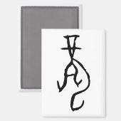 Wunderbarer chinesischer Zodiac-Dragon#001- Magnet (Vorderseite/Rückseite)