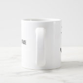 Wunderbarer chinesischer Zodiakdrache-#001- Jumbo-Tasse (Rückseite)