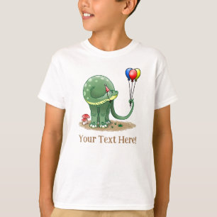 Wunderbarer Dinosaurier, der die Geburtstagsballon T-Shirt