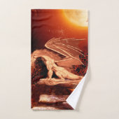 Wunderbarer Drache Badhandtuch Set (Handtuch)