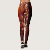 Wunderbarer Drache Leggings (Rückseite)