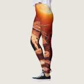 Wunderbarer Drache Leggings (Links)