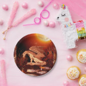 Wunderbarer Drache Pappteller (Party)