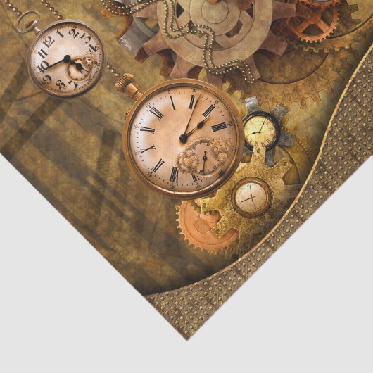 Wunderbarer edler steampunk Entwurf Seidenpapier (Ausschnitt)