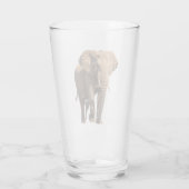 Wunderbarer Elefant Glas (Rückseite)