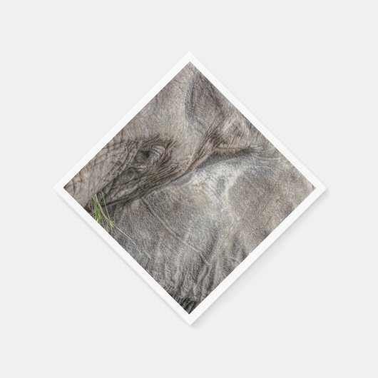 Wunderbarer Elefantencocktail Napkins Serviette (Ecke)