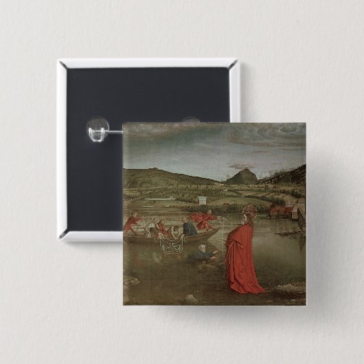 Wunderbarer Entwurf der Fische Button (Vorne & Hinten)