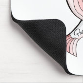 Wunderbarer Frieden und Liebe Taube Mousepad (Ecke)