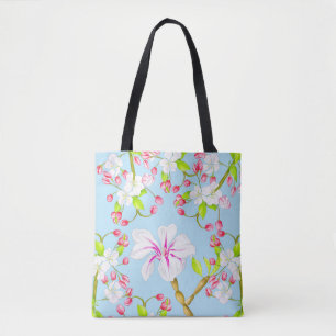 Wunderbarer Frühling auf einer All-Over-Print-Tasc Tasche