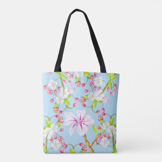 Wunderbarer Frühling auf einer All-Over-Print-Tasc Tasche (Rückseite)
