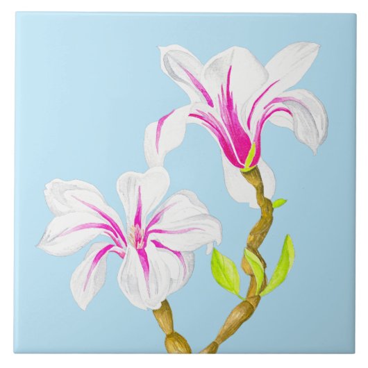 Wunderbarer Frühling auf einer Keramik (M) Fliese (Vorderseite)