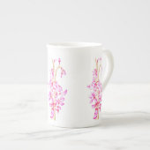 Wunderbarer Frühling auf einer Knochen-China-Tasse Porzellantasse (Vorderseite Rechts)
