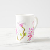 Wunderbarer Frühling auf einer Knochen-China-Tasse Porzellantasse (Vorderseite Rechts)