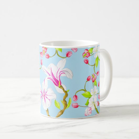Wunderbarer Frühling auf einer Tasse (M,C) (VorderseiteRechts)