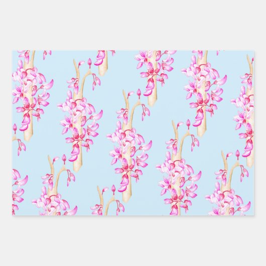 Wunderbarer Frühling beim Set von Schleifpapier (M Geschenkpapier Set (Vorderseite 2)