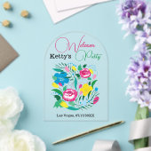 Wunderbarer Garten. Akryleinladung Acryleinladungen (Insitu (Hochzeit))