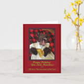 Wunderbarer Geburtstag Taco Karte (Gelbe Blume)