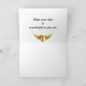 Wunderbarer Goldbug Karte (Innenseite)