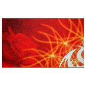 Wunderbarer goldener Drache Stoff (Fat Quarter (45,7 x 55,9 cm))
