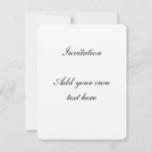 Wunderbarer Hut Steampunk Hexe Einladung (Rückseite)