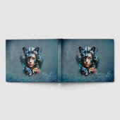 Wunderbarer Hybrid einer Frau und eines Panters Gästebuch (Voll)