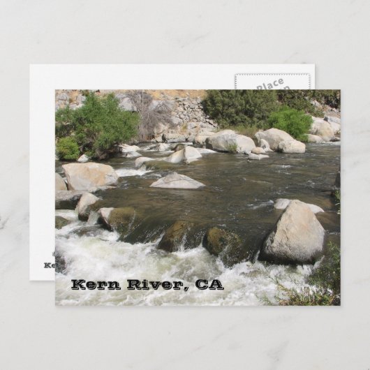 Wunderbarer Kern Fluss Postcard! Postkarte (Vorne/Hinten)