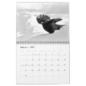 Wunderbarer Krähen-Fotografie-Kalender Kalender (Feb 2027)