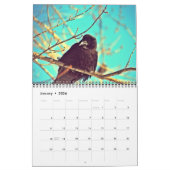 Wunderbarer Krähen-Fotografie-Kalender Kalender (Jan 2026)