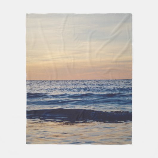 Wunderbarer Meerblick Fleecedecke (Vorderseite)