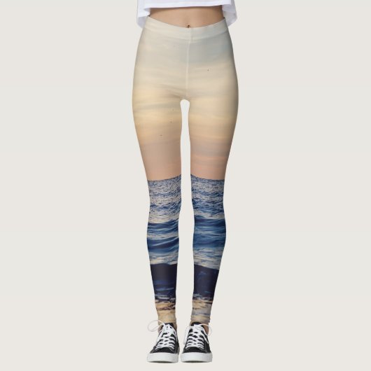 Wunderbarer Meerblick Leggings (Vorderseite)