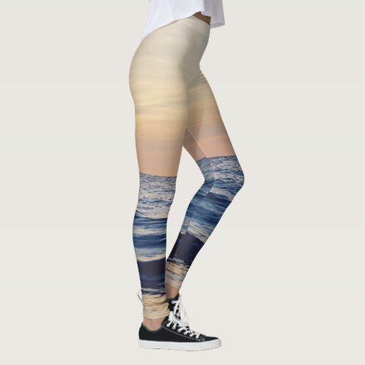 Wunderbarer Meerblick Leggings (Rechts)