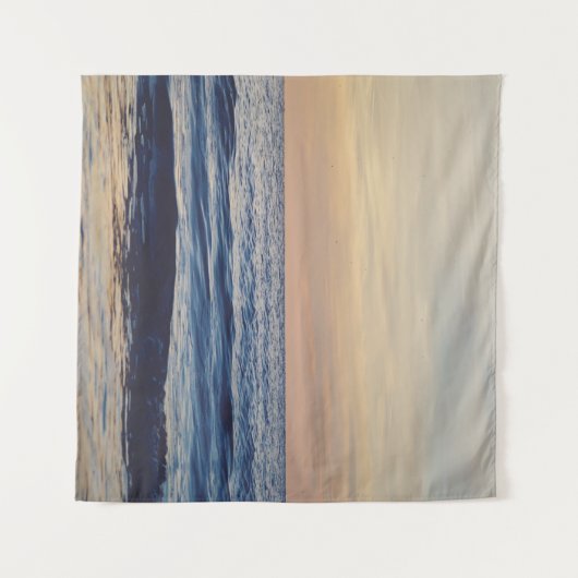 Wunderbarer Meerblick Wandteppich (Vorderseite (Horizontal))