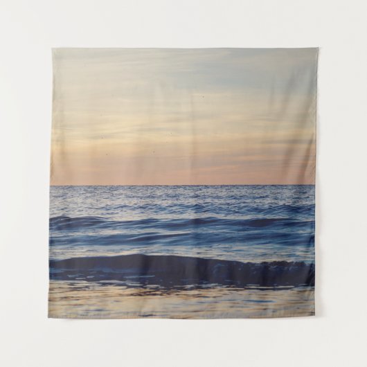 Wunderbarer Meerblick Wandteppich (Vorderseite)