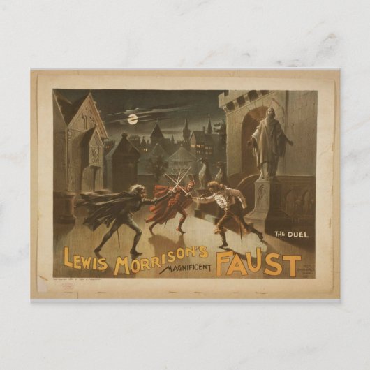 Wunderbarer New Faust Postkarte (Vorderseite)